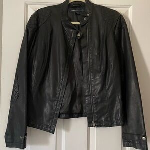 Black Pleather Jacket